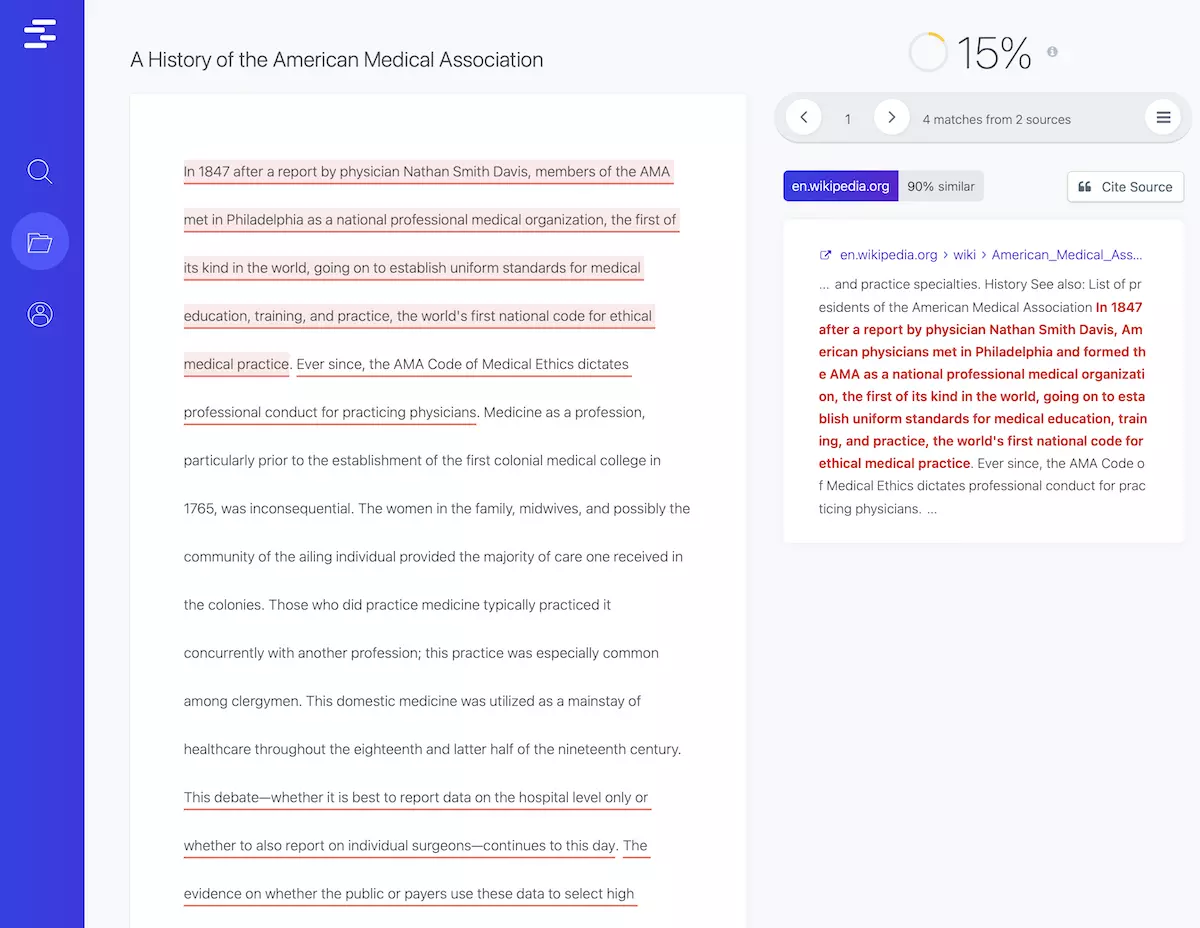 how to check research paper for plagiarism