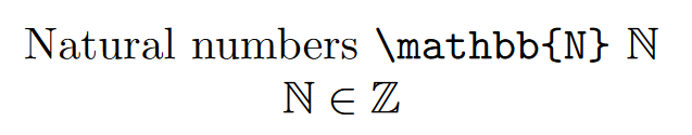 How To Write The Natural Numbers Symbol In LaTeX 2023