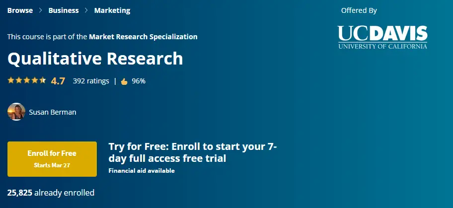 Online Courses for Research Project Design : Credits: Coursera