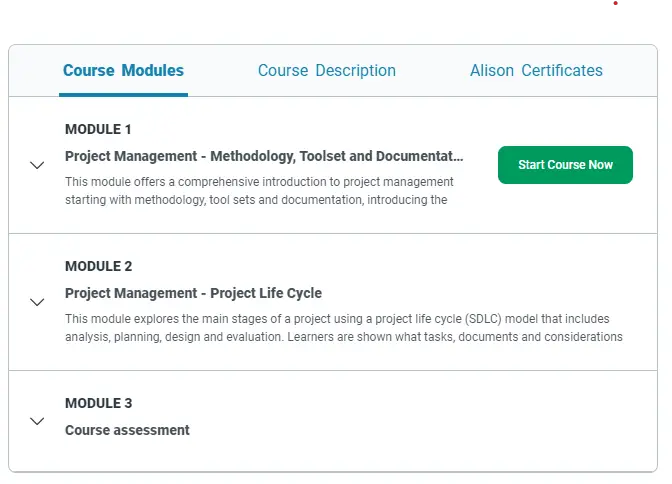 Online Courses for Research Project Management : Credits: Alison