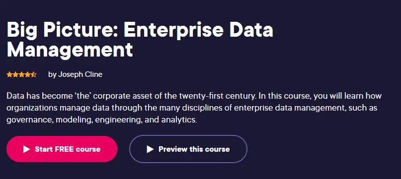 Online Courses for Research Data Management : Credits: Pluralsight