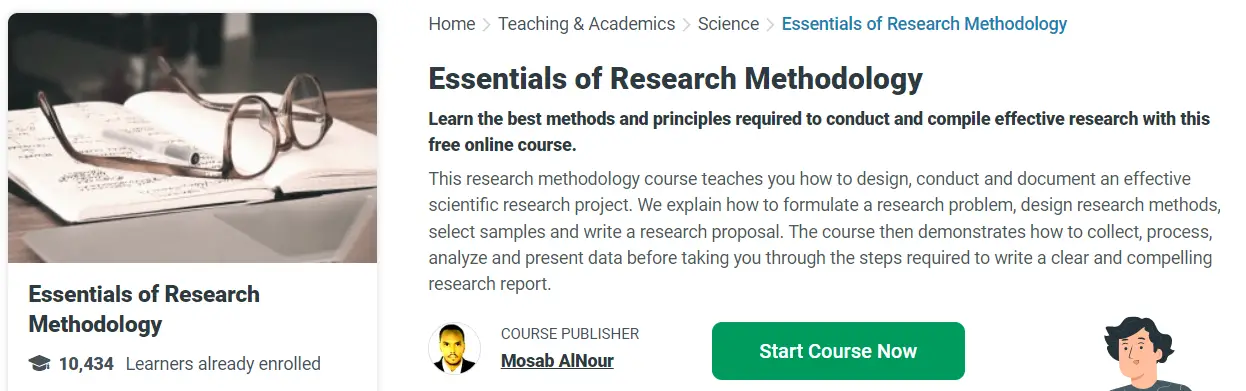 online courses research methodology