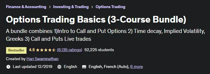 Best Options Trading Course : Credits: Udemy