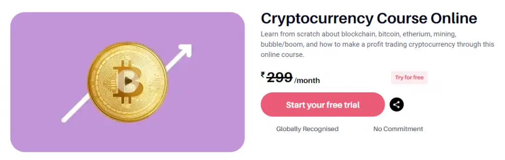 Crypto Investing Courses : Credits: upskillist