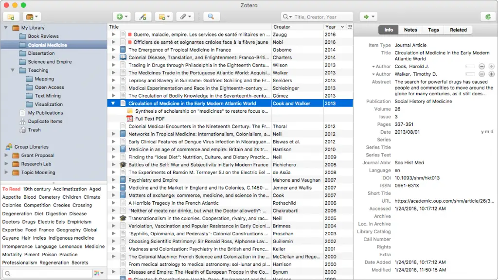 Best Citation Generators for Academic Writing : Credits: Zotero