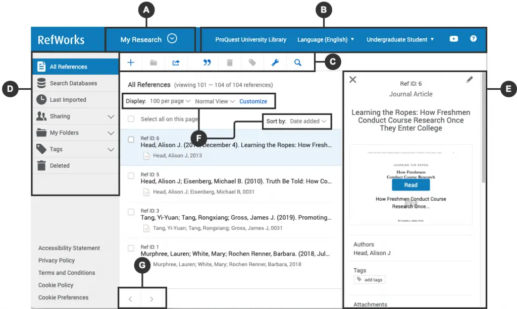 Best Citation Generators for Academic Writing : Credits: RefWorks