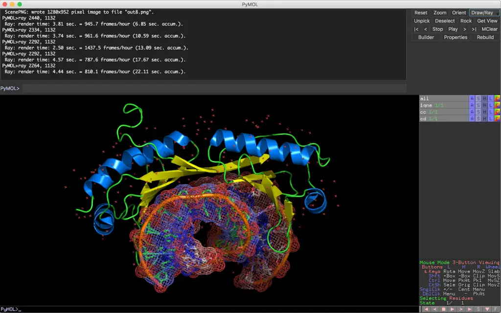 Credits: Pymol, Online Tools to Draw Molecular Diagram,